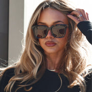 Meredith Sunglasses — Espresso Tortoise + Brown Polarized