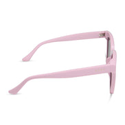 Meredith Sunglasses — Powder Pink + Grey Gradient Polarized