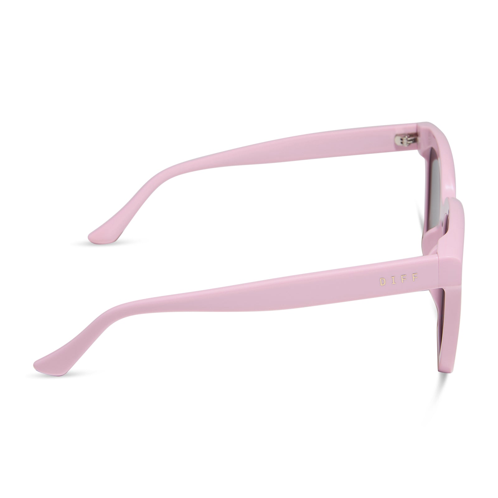 Meredith Sunglasses — Powder Pink + Grey Gradient Polarized