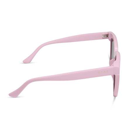 Meredith Sunglasses — Powder Pink + Grey Gradient Polarized