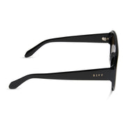 Morgan Sunglasses — Black + Brown Polarized
