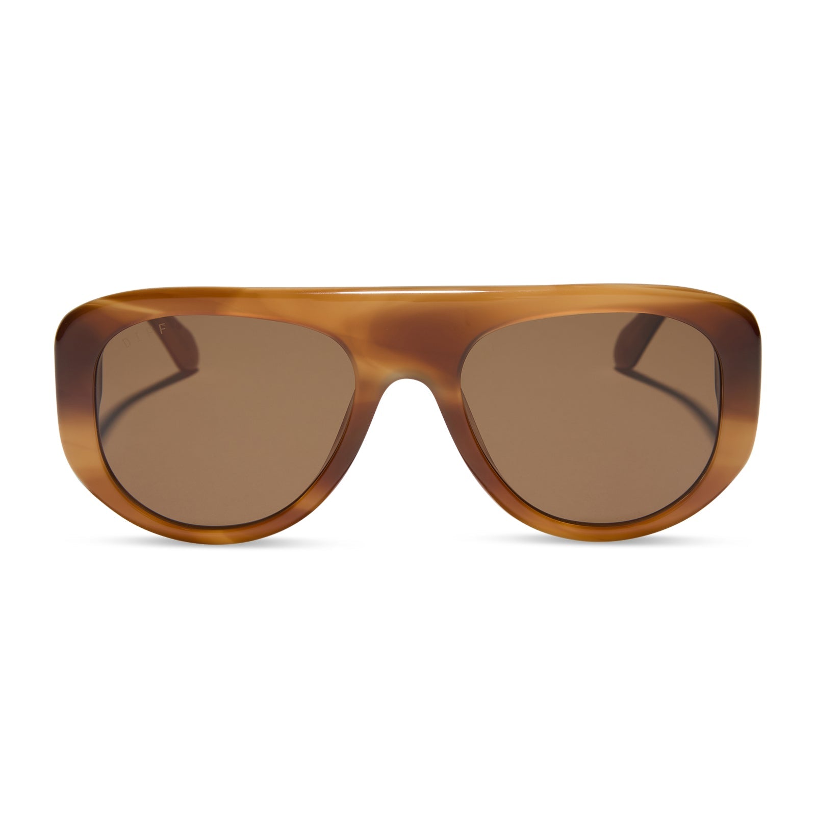 Morgan Sunglasses — Tawny Tortoise + Brown