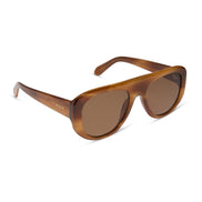 Morgan Sunglasses — Tawny Tortoise + Brown