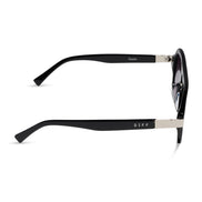 Naomi Sunglasses — Black + Grey Gradient