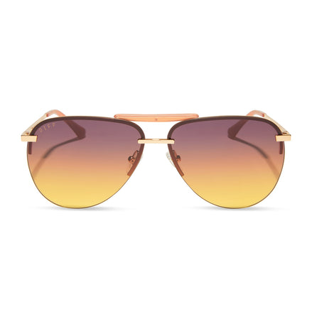 Cameron Sunglasses — Whiskey Tortoise + Grey Polarized