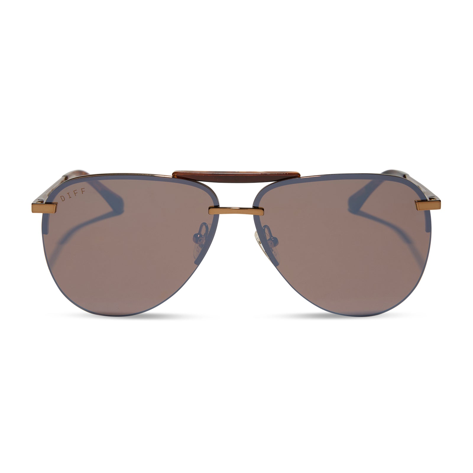 Tahoe Sunglasses — Sequoia Tortoise + Brown Gold Flash