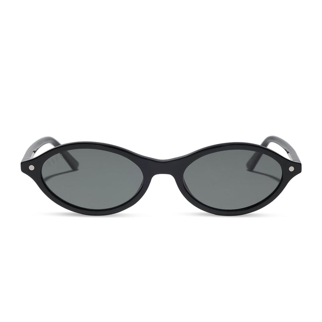 The City Sunglasses — Black + Grey Polarized