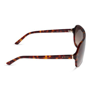 The Downtown Sunglasses — Tortoise + Brown Gradient