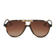 Tosca II Sunglasses — Espresso Tortoise + Brown Gradient Polarized