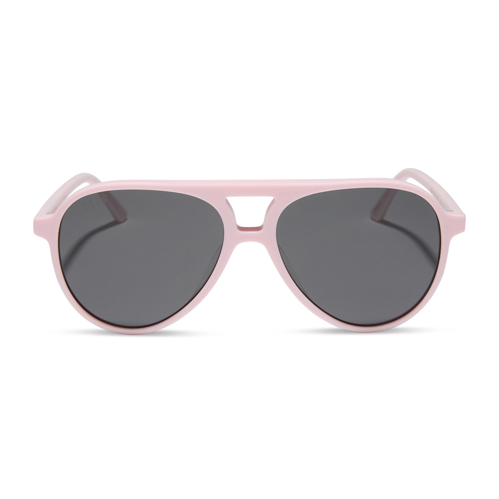 Tosca II Sunglasses — Powder Pink + Grey