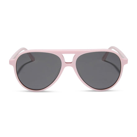 Tosca II Sunglasses — Powder Pink + Grey