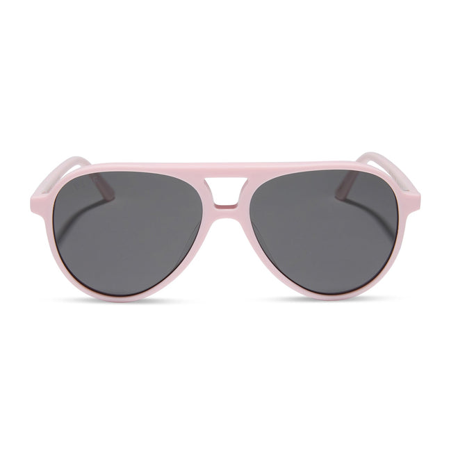 Tosca II Sunglasses — Powder Pink + Grey