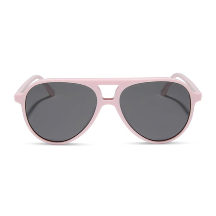 Tosca II Sunglasses — Powder Pink + Grey