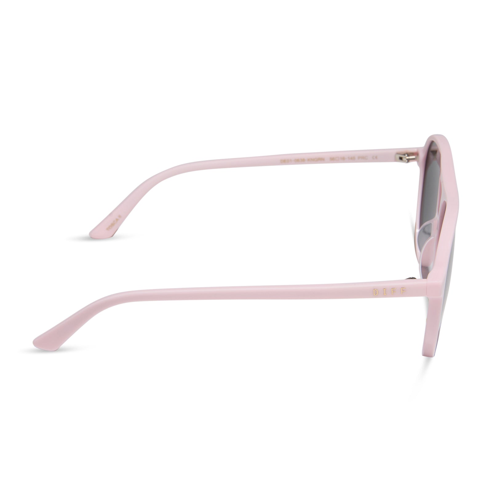 Tosca II Sunglasses — Powder Pink + Grey