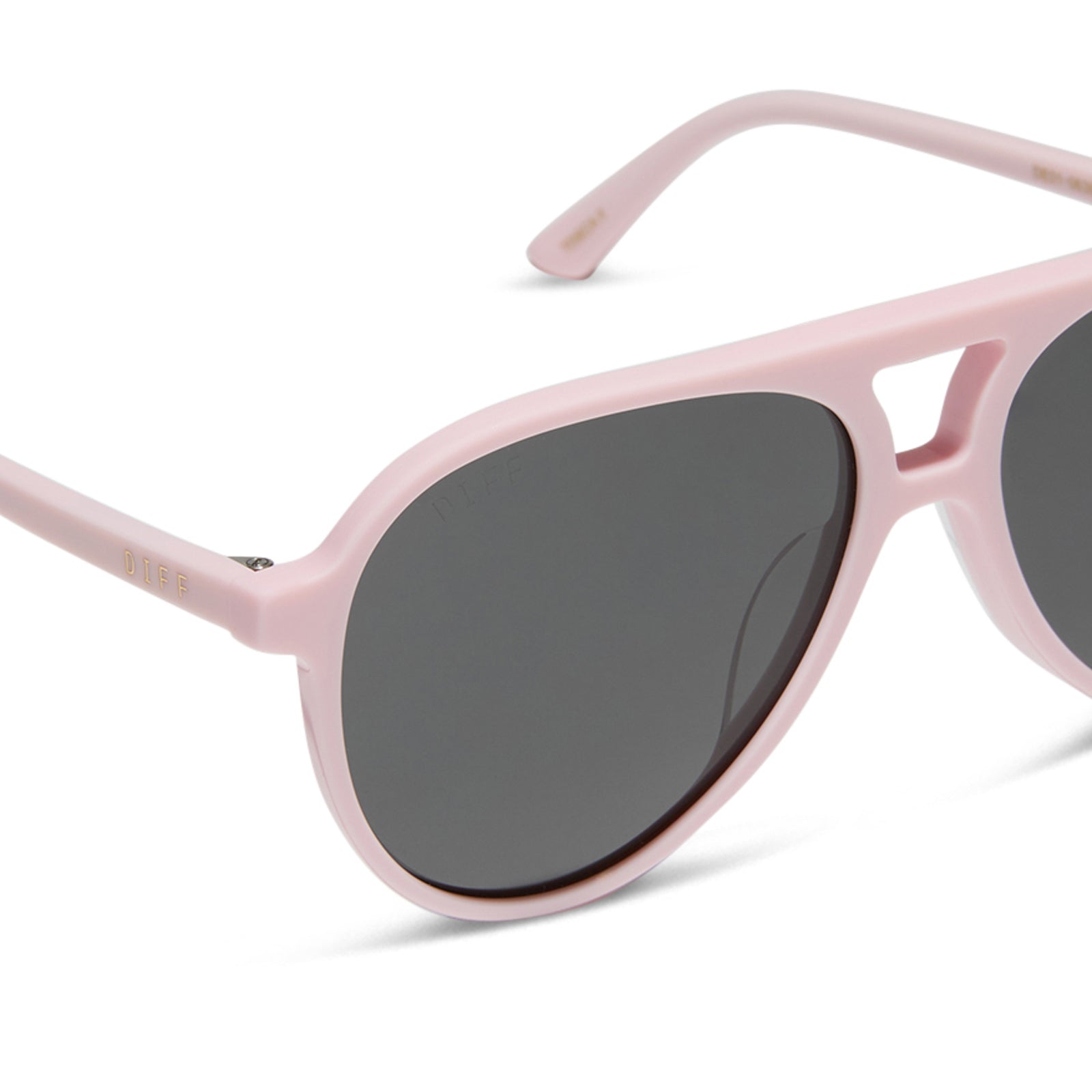 Tosca II Sunglasses — Powder Pink + Grey