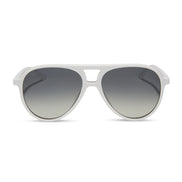 Tosca II Sunglasses — Grey Gradient Silver Flash