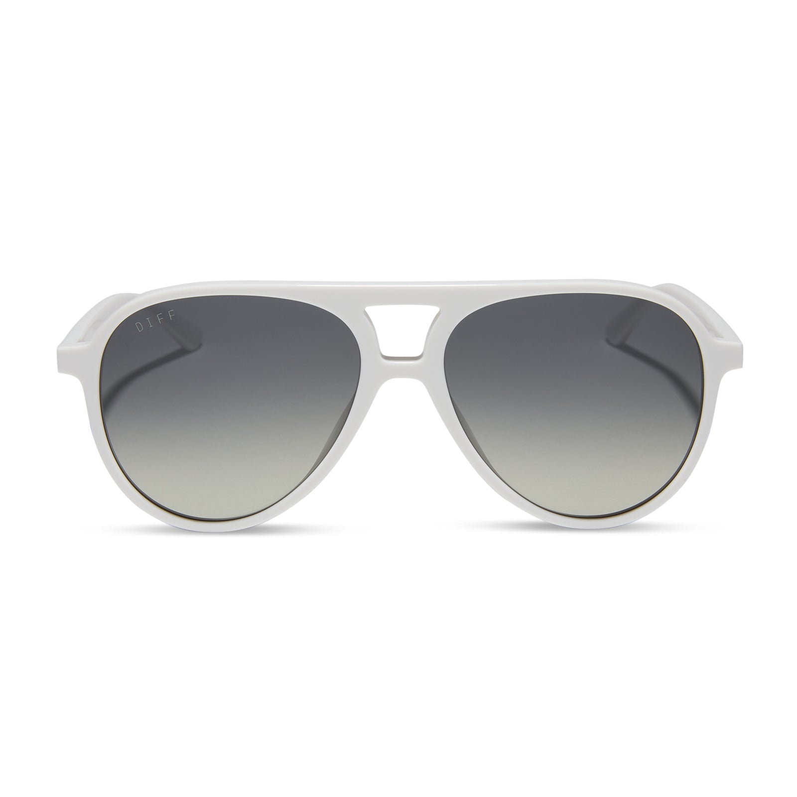 Tosca II Sunglasses — Grey Gradient Silver Flash