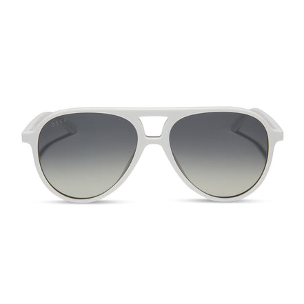 Tosca II Sunglasses — Grey Gradient Silver Flash