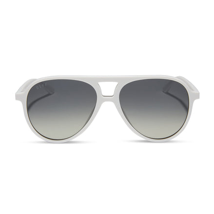 Tosca II Sunglasses — Grey Gradient Silver Flash