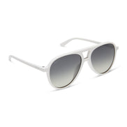 Tosca II Sunglasses — Grey Gradient Silver Flash