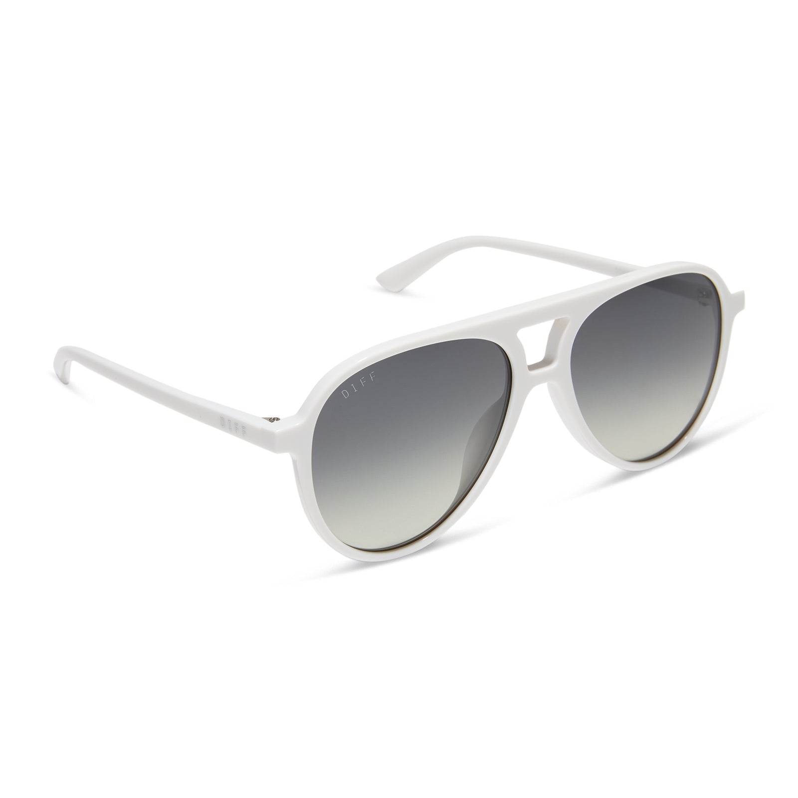 Tosca II Sunglasses — Grey Gradient Silver Flash