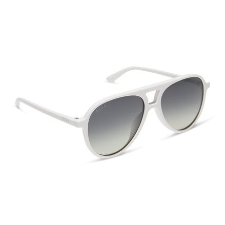Tosca II Sunglasses — Grey Gradient Silver Flash