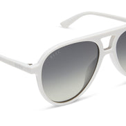 Tosca II Sunglasses — Grey Gradient Silver Flash
