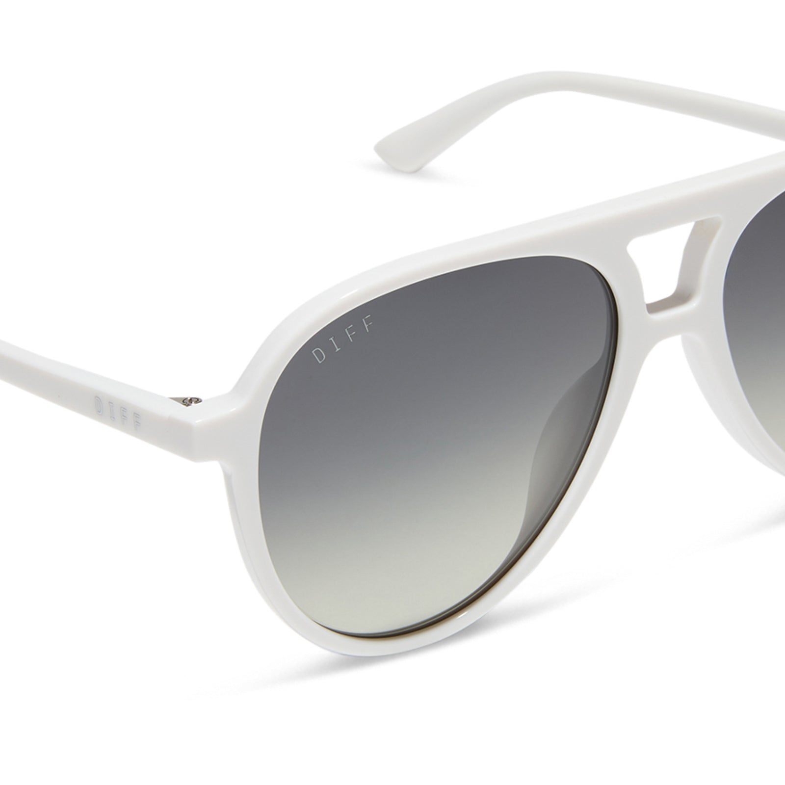Tosca II Sunglasses — Grey Gradient Silver Flash