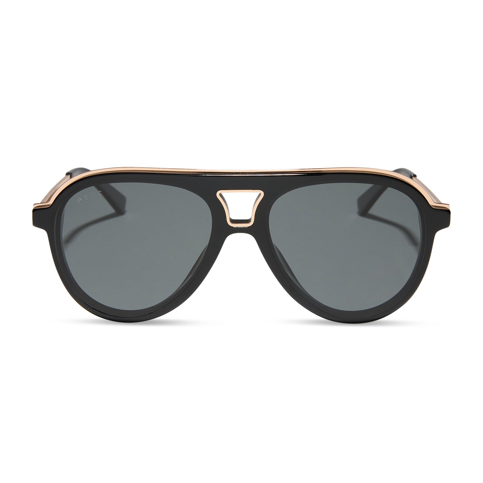 Tosca III Sunglasses — Black + Grey Polarized
