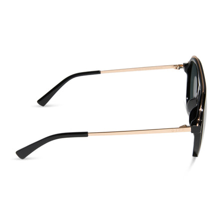 Tosca III Sunglasses — Black + Grey Polarized