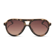 Tosca III Sunglasses — Espresso Tortoise + Brown Gradient Polarized
