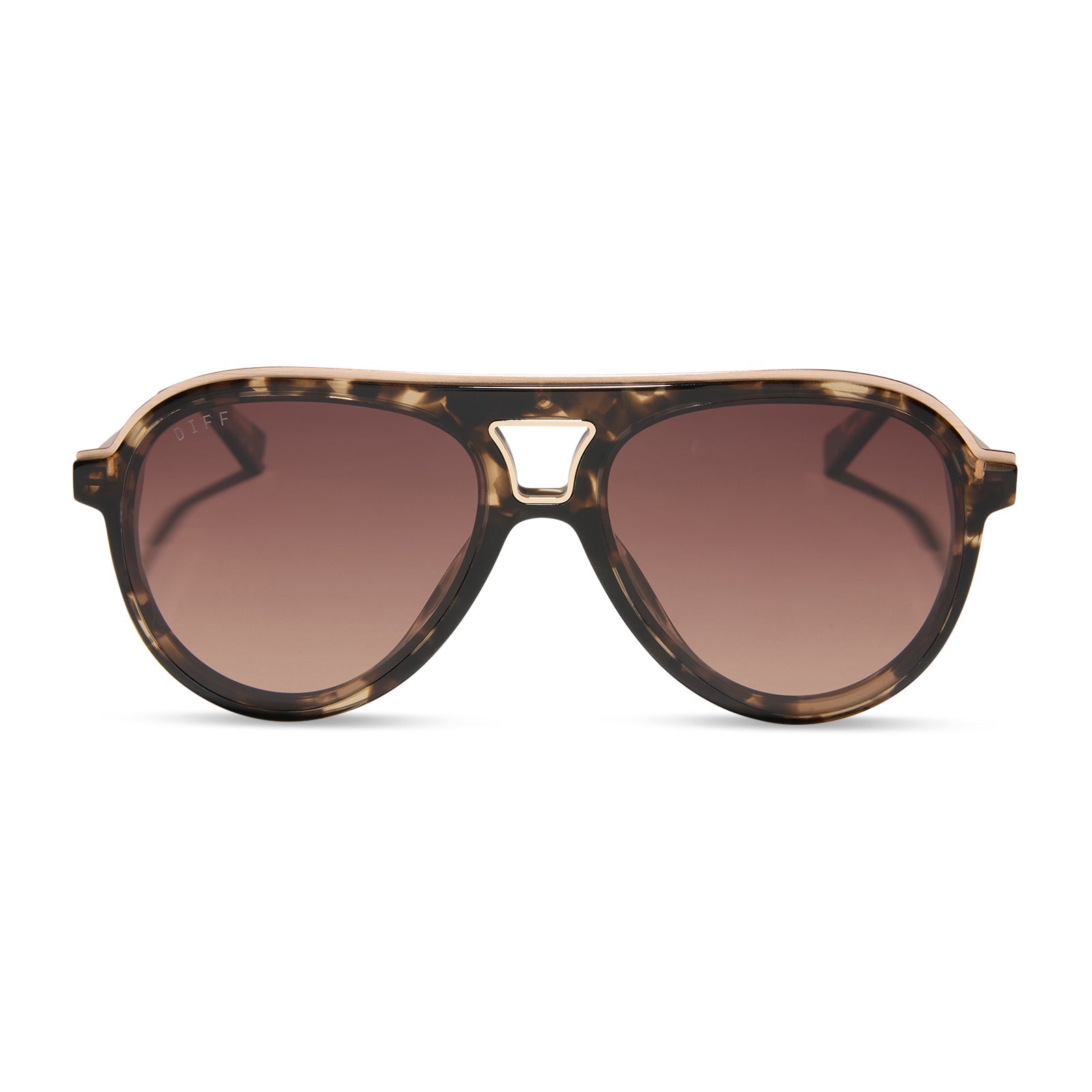 Tosca III Sunglasses — Espresso Tortoise + Brown Gradient Polarized
