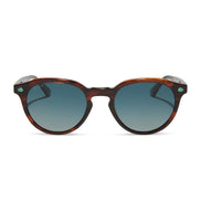 Beth Sunglasses — Warm Sequoia Tortoise + Montana Sky Polarized