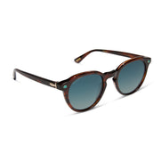 Beth Sunglasses — Warm Sequoia Tortoise + Montana Sky Polarized