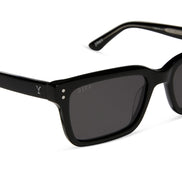John Dutton Sunglasses — Deep Dutton Black + Grey Polarized
