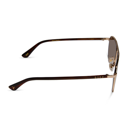 Rip Wheeler Sunglasses — Western Gold + Marbled Brown Polarized