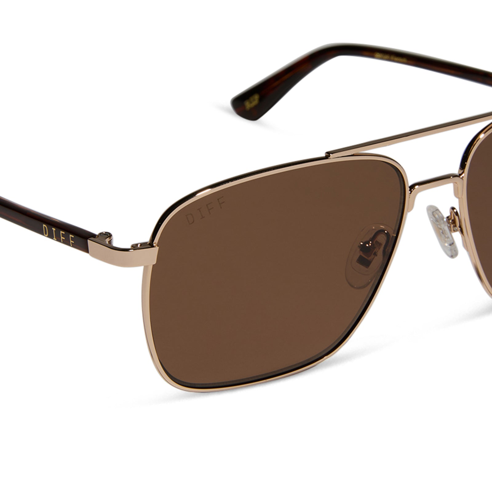 Rip Wheeler Sunglasses — Western Gold + Marbled Brown Polarized