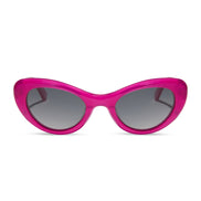 Zaria Sunglasses — Bright Tulip + Grey Gradient Polarized