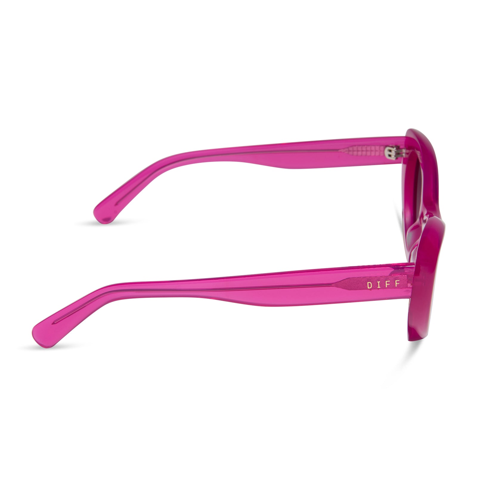 Zaria Sunglasses — Bright Tulip + Grey Gradient Polarized
