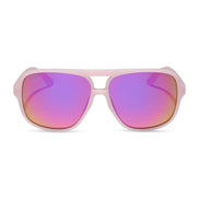 Hangtime Sunglasses — Matte Baby Pink + Pink Rush Mirror Polarized