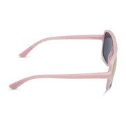 Hangtime Sunglasses — Matte Baby Pink + Pink Rush Mirror Polarized