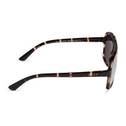 Hangtime Sunglasses — Sport Tortoise + Champagne Mirror Polarized