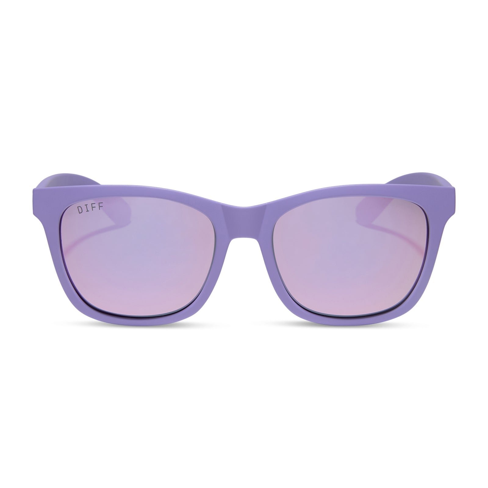 Storm Sunglasses — Matte Lavender + Lavender Mirror Polarized