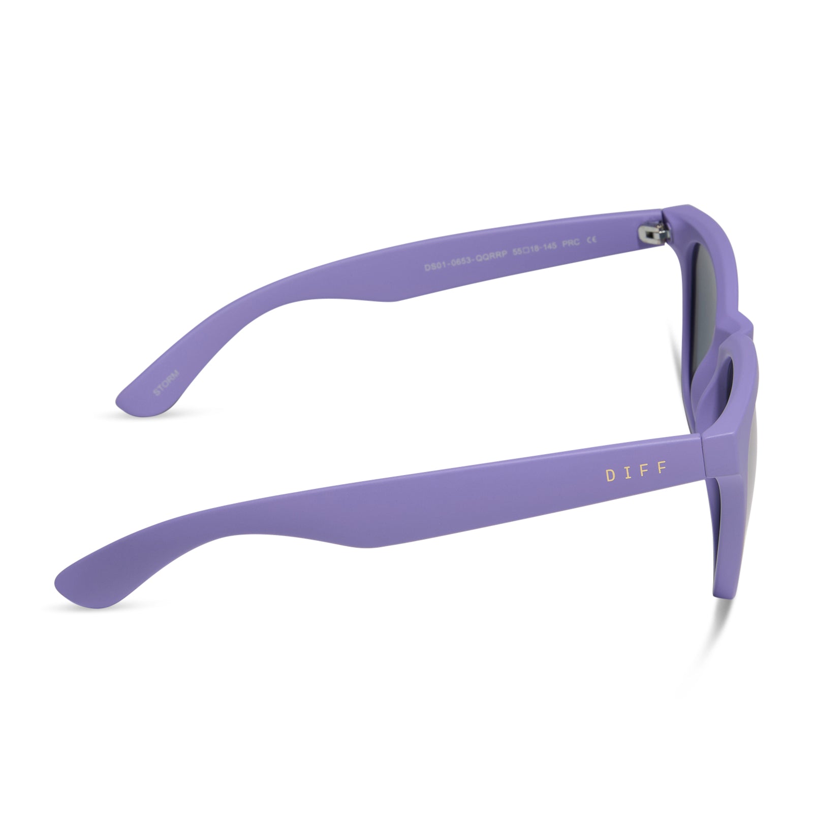 Storm Sunglasses — Matte Lavender + Lavender Mirror Polarized