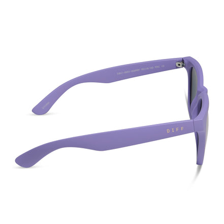 Storm Sunglasses — Matte Lavender + Lavender Mirror Polarized