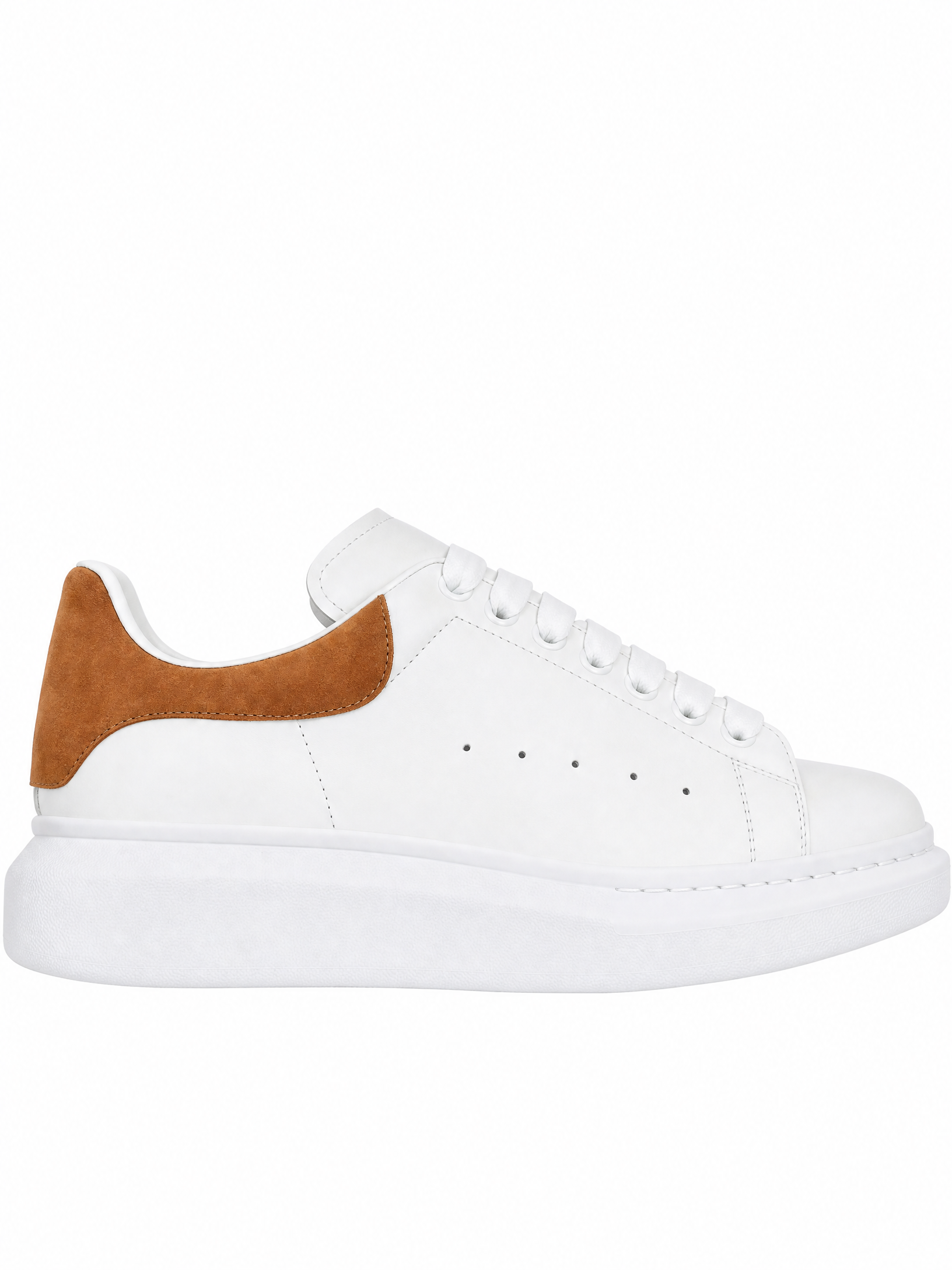 Oversized Sneaker White Caramel