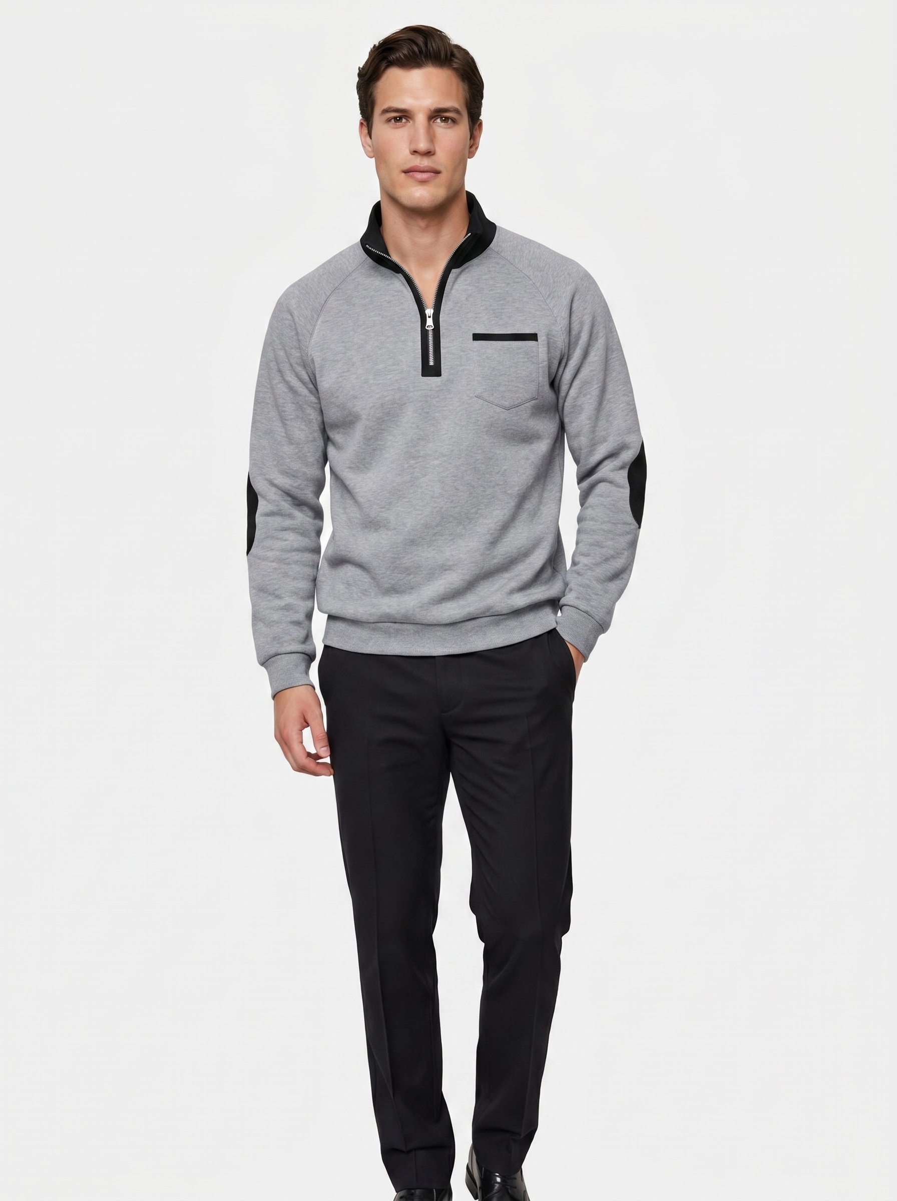 Classic Academy High Collar Pullover