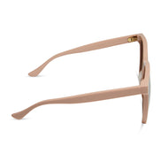 Naomi Sunglasses — Nude + Brown Gradient Polarized