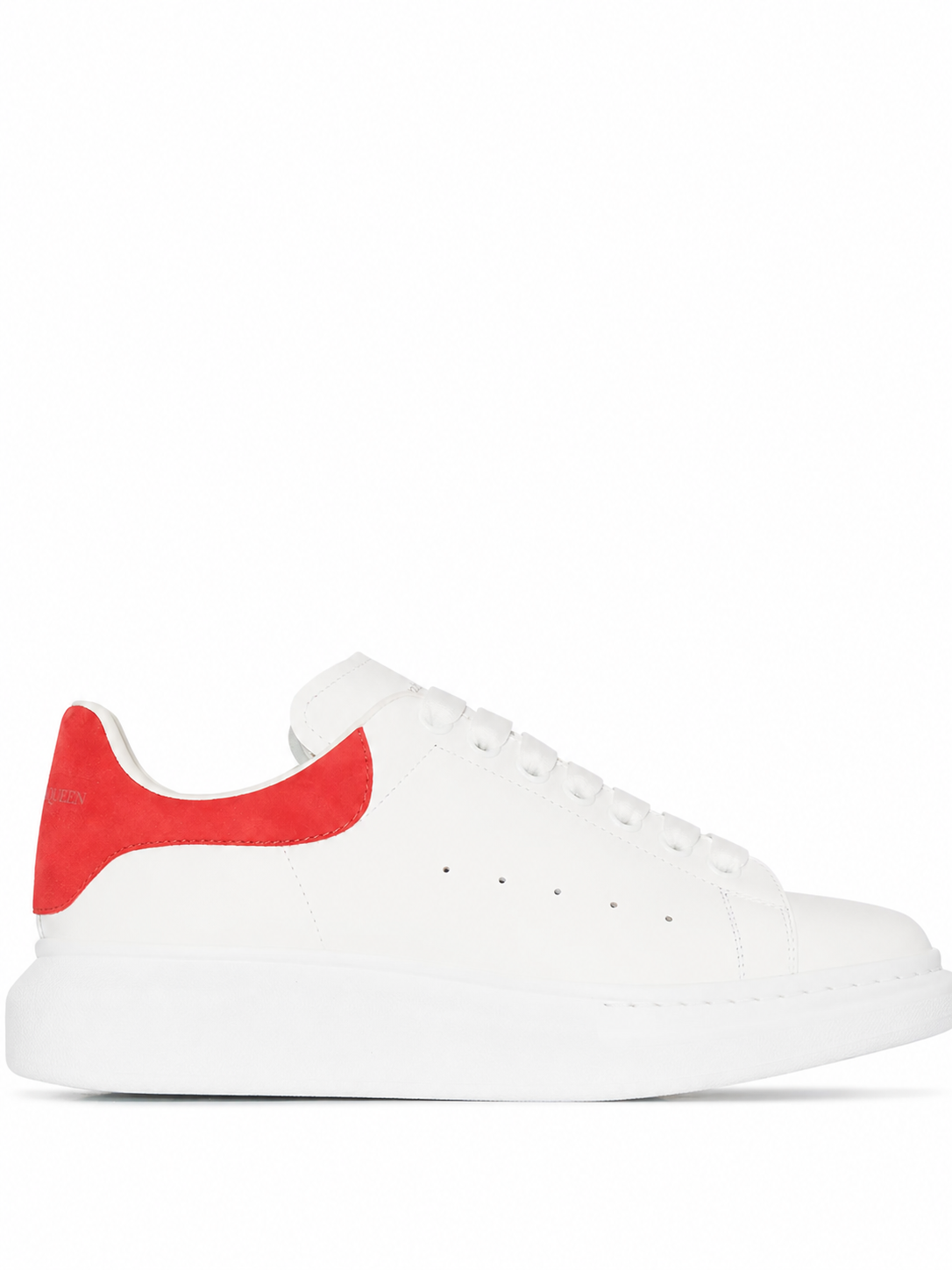 Oversized Sneaker White Red