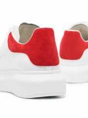 Oversized Sneaker White Red